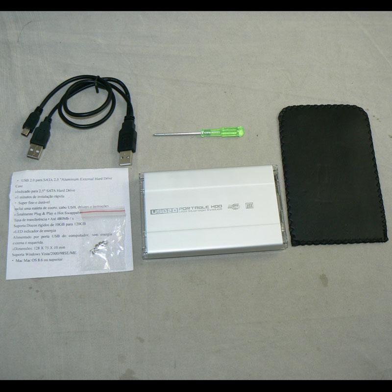 2.5'' hard disk enclosure USB 2.0 hard disk drive